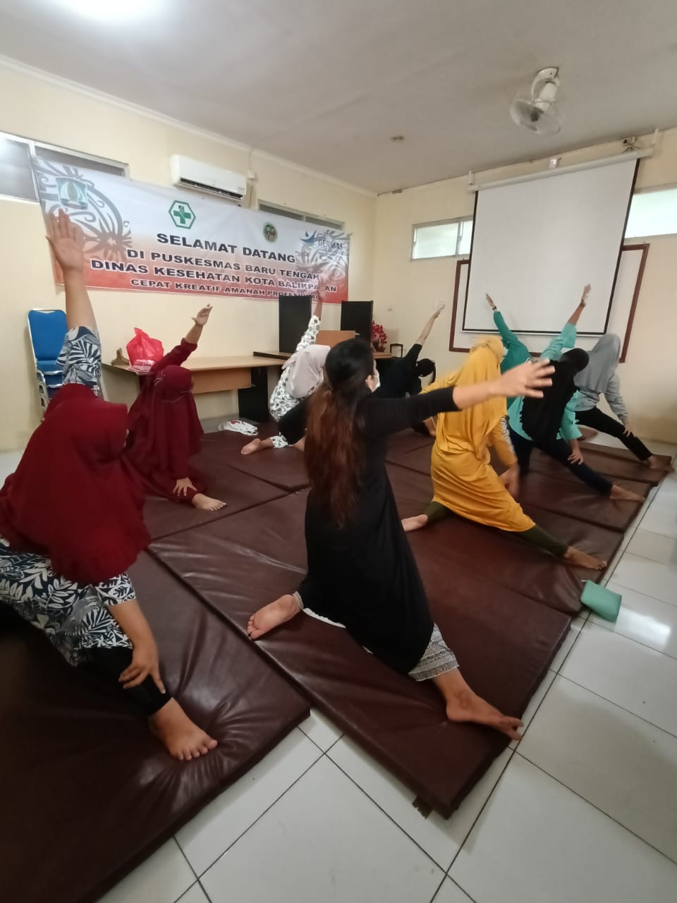 Pelaksanaan Kelas Senam Ibu Hamil